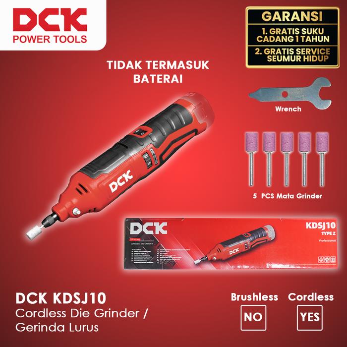 TERBARU DCK KDSJ10 Cordless Die Grinder