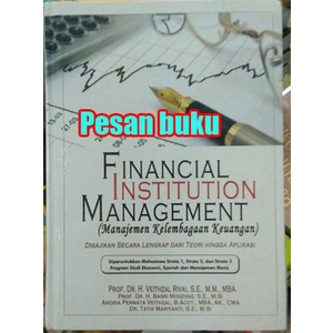 ready stok buku financial institution management - veithzal rivai original