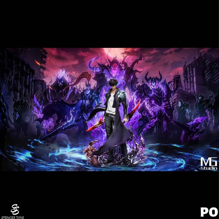 RESIN SUNG JINWOO BY MG STUDIO (PRE-ORDER) SOLO LEVELING SPENCERTOYS