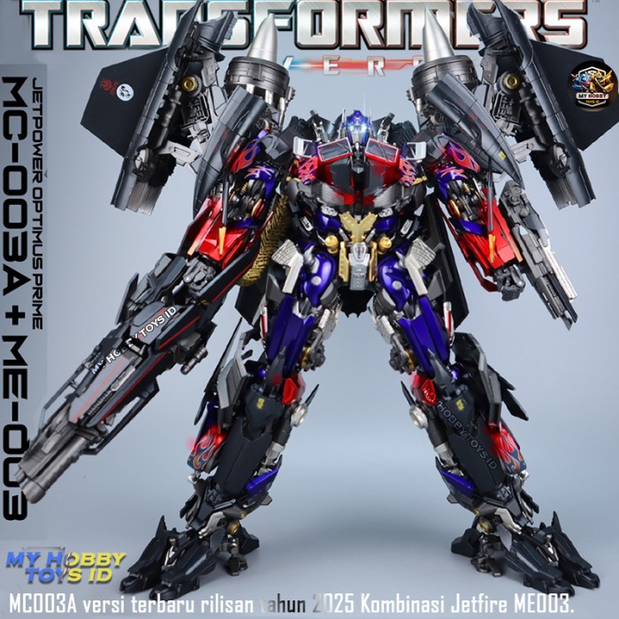 Versi Upgrade 2.0 MC003A Optimus Prime Jetpower Transformers Combine Jetfire ME003 KO DLX Threezero