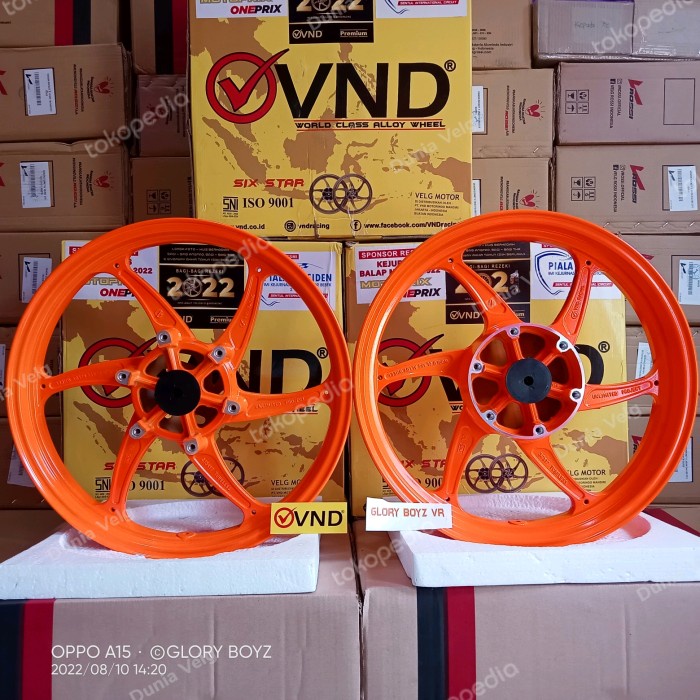 velg vnd six star ninja rr