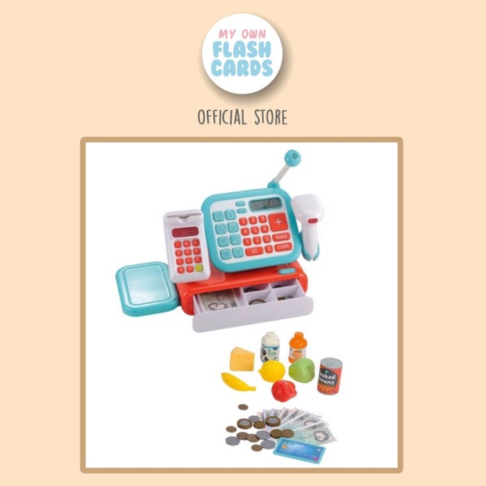 BISA E-KATALOG ELC Cash Register Cashier Kasir Mainan Anak Supermarket Mothercare Toy