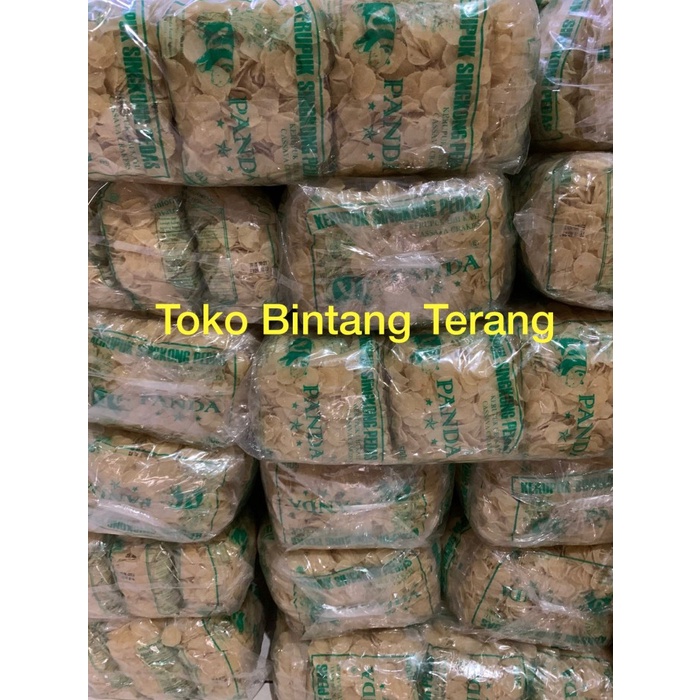 

Kerupuk Singkong Ceriping Pedas Cap Panda 5 kg 1 Bal 10 Bungkus @500gr