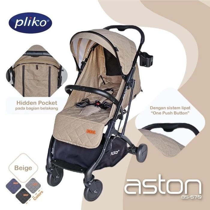 JTTOP" STROLLER PLIKO BS 570 ASTON / KERETA DORONG BAYI PLIKO ASTON 570/ STROLLER PLIKO ASTON BS 570