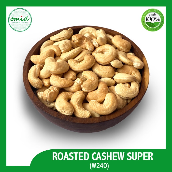 

Roasted Cashew Super (Kacang Mede / Mete Kupas Super - Panggang) 300gr