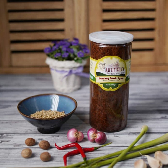 

Rendang Ayam Suwir 650gr