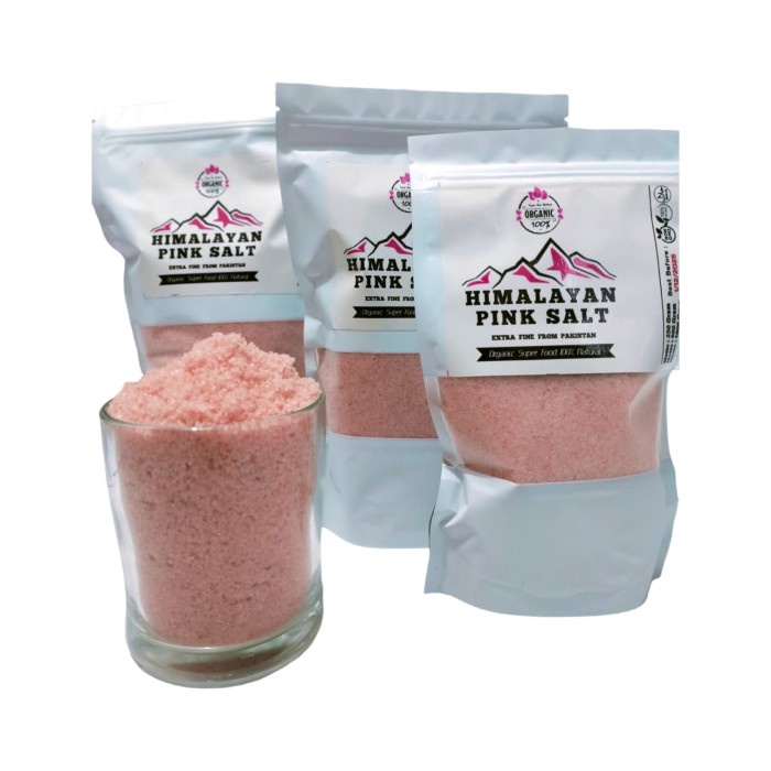 

Sale Terbatas Garam Himalaya Pink Salt Organic // Original Premium Asli 1Kg Non Gmo Aman