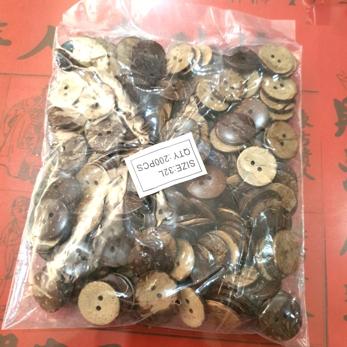 MNTB" KANCING BATOK 32L ISI 200 PCS