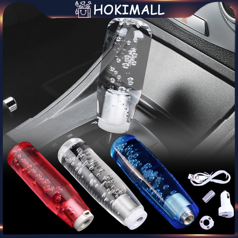 15cm Knob Persneling Mobil Led Lampu / Knop Perseneling Mobil Bisa Nyala / Gear Shift Mobil Lampu