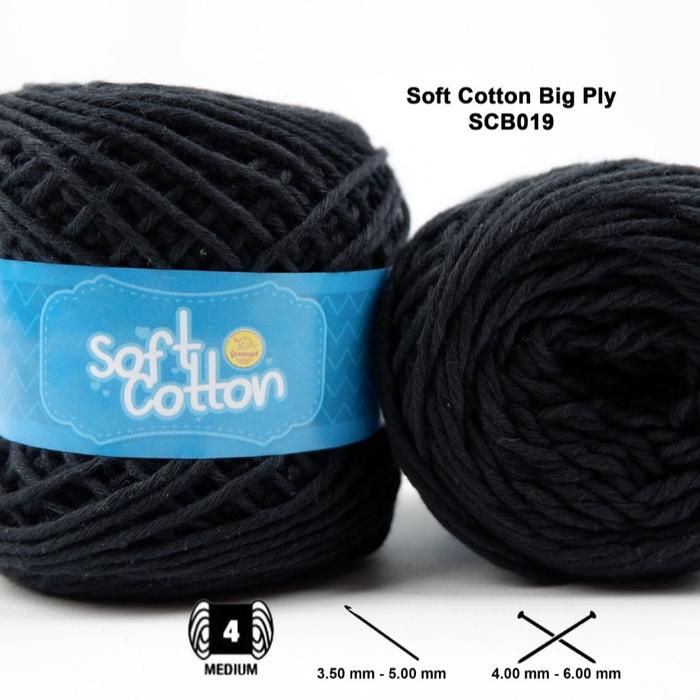 MNTB" GOMERAJUT- BENANG RAJUT SOFT COTTON BIG PLY