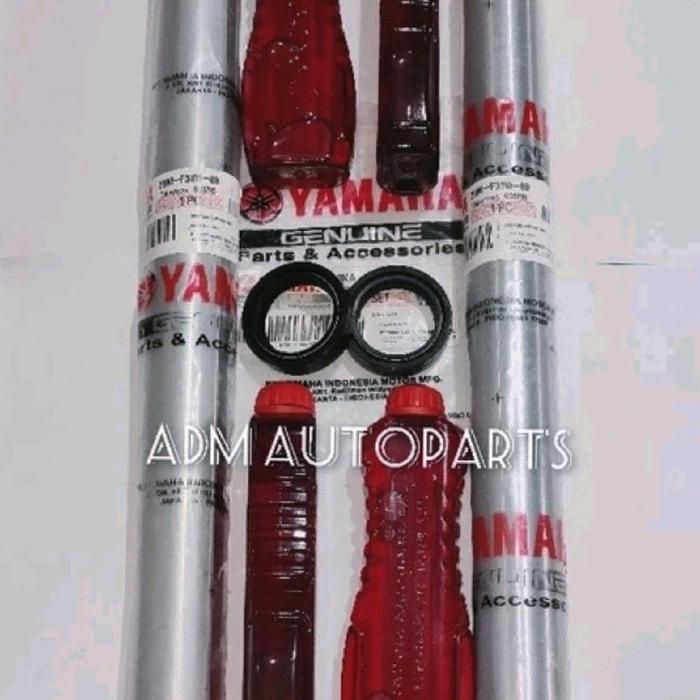 AS SHOCK DEPAN RX KING NEW DAN RX LAMA +2PCH SIL+4PCH OLI SHOK YAMAHA RX-KING LAMA RX KING NEW, ORI