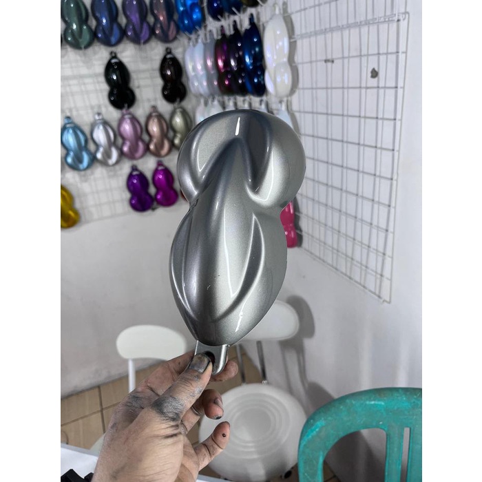 

TERLARIS Cat titanium grey bahan PU 250ml