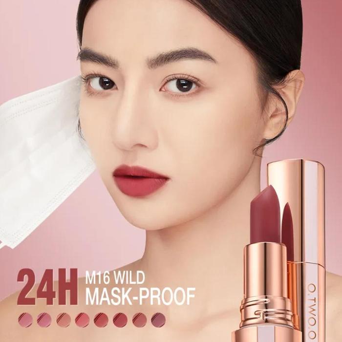 O.Two.O - Lipstik Matte Lipstik Matte Warna Lipstik Riasan New