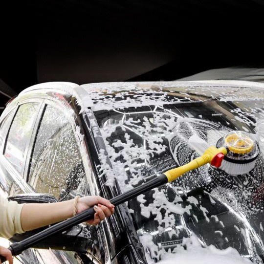 Sikat Cuci Mobil Berputar Otomatis Sikat Pembersih Portabel