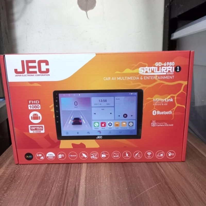 Head Unit Android JEC 9inch Ram 2/32 IPS