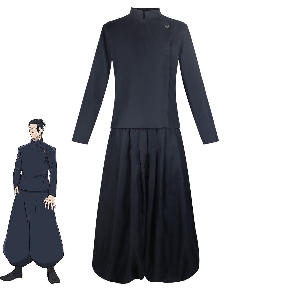 Anime Jujutsu Kaisen Geto Suguru Cosplay Costume Geto Suguru Cosplay School Uniform Halloween