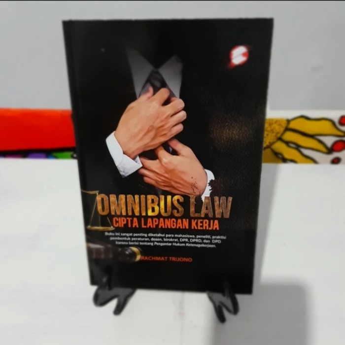 

SALE !!! BUKU OMNISBUS LAW CIPTA LAPANGAN KERJA READYY