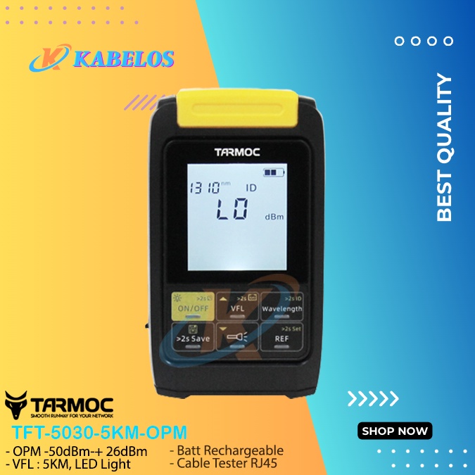 Tarmoc Optical Power Meter TFT-5026-OLED-OPM TFT-5026-11M-OPM TFT-5030-OPM TFT-3208C-OPM OPM G10