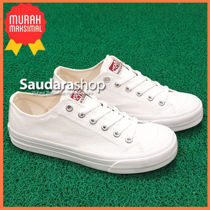 Sepatu Ventela Basic White Lc / Sepatu Ventela Basic Putih Low
