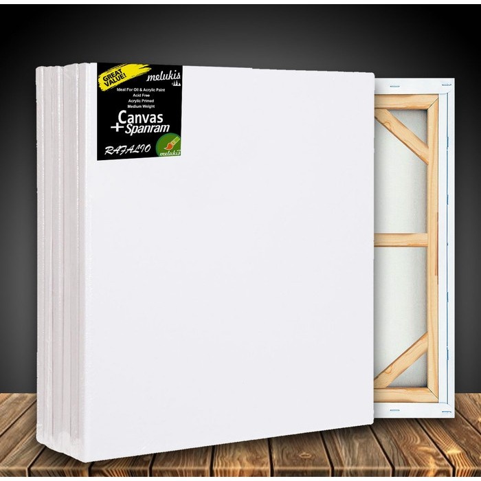 

KHUSUS GOSEND! Kanvas Lukis + Spanram 50x60 cm Canvas Lukis 50 x 60 by Ravalio
