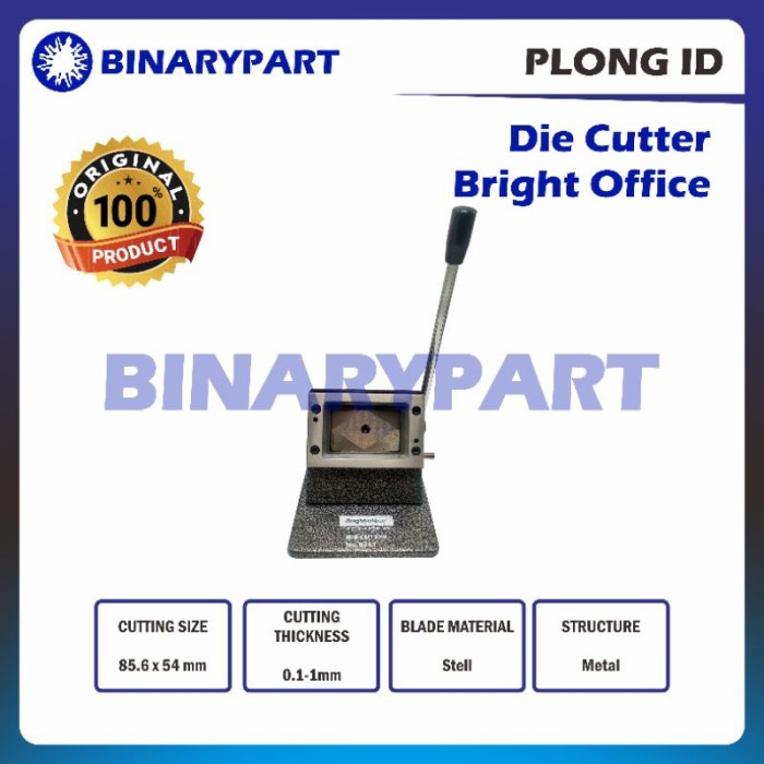

TERBARU! Plong id pvc card Die cutter