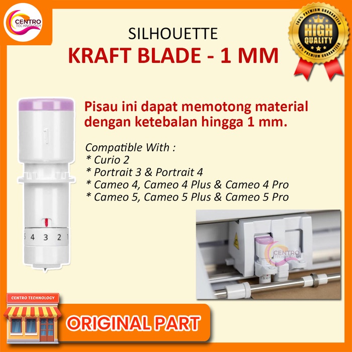 

Pisau Manual Blade 1mm Holder Pisau Silhouette Portrait 3, Portrait 4, Cameo 4, Cameo 5 dan Curio 2