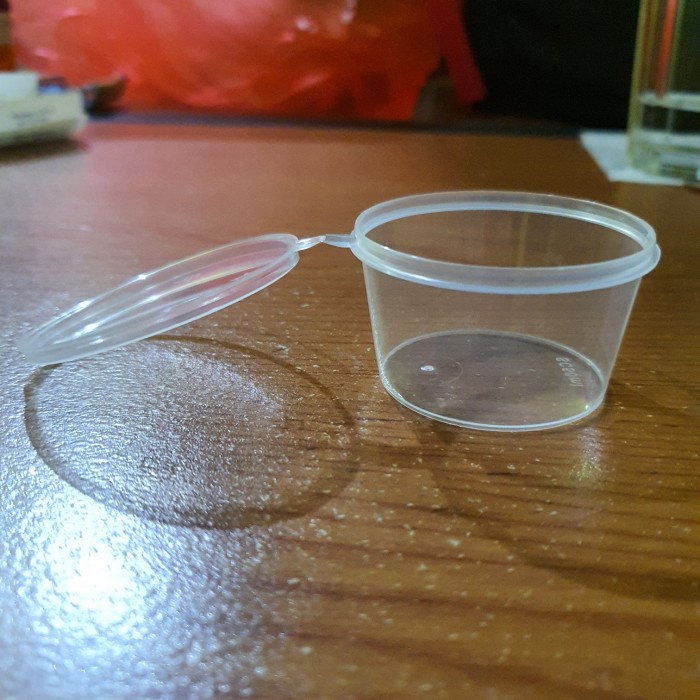 (Expert) CUP SAUS TUTUP SAMBUNG 50ML / CUP SAUS SAMBAL 50ML / CUP SAOS SAMBAL