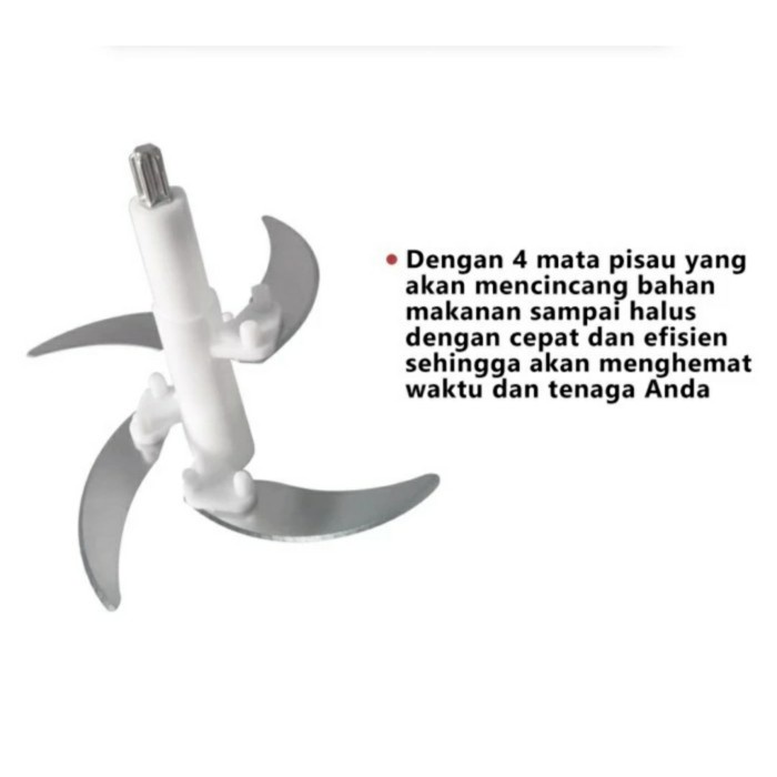 BLENDER DAGING STAINLESS STEEL CHOOPER MEAT GRINDER - GILINGAN DAGING
