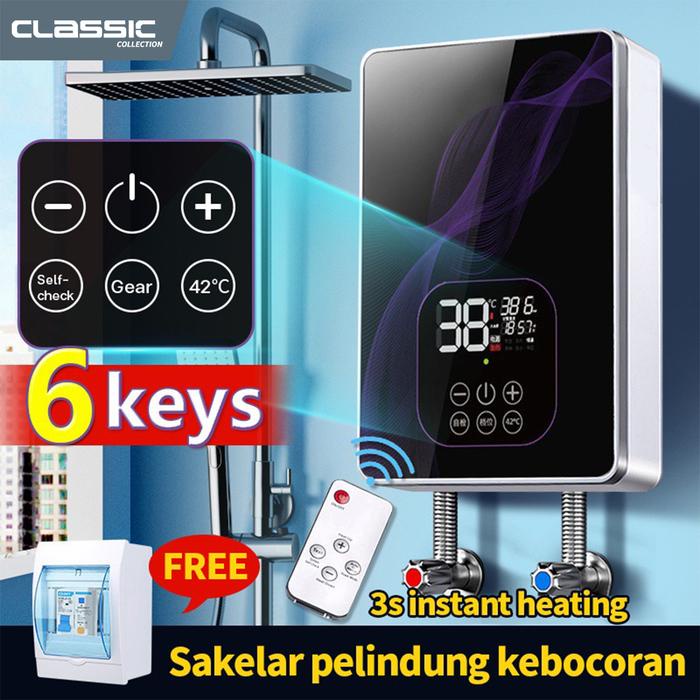 Water heater / pemanas air listrik hemat energi untuk kamar mandi anda / pemanas air listrik
