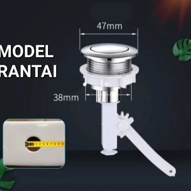 Tombol Kloset Single Flush model TOTO