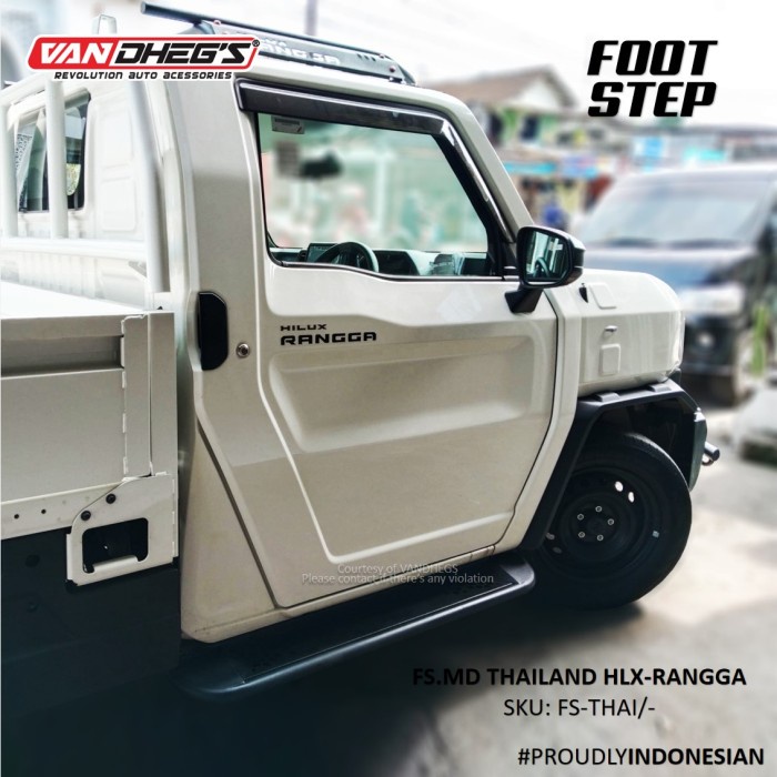 FOOTSTEP MDL.THAILAND - HILUX RANGGA