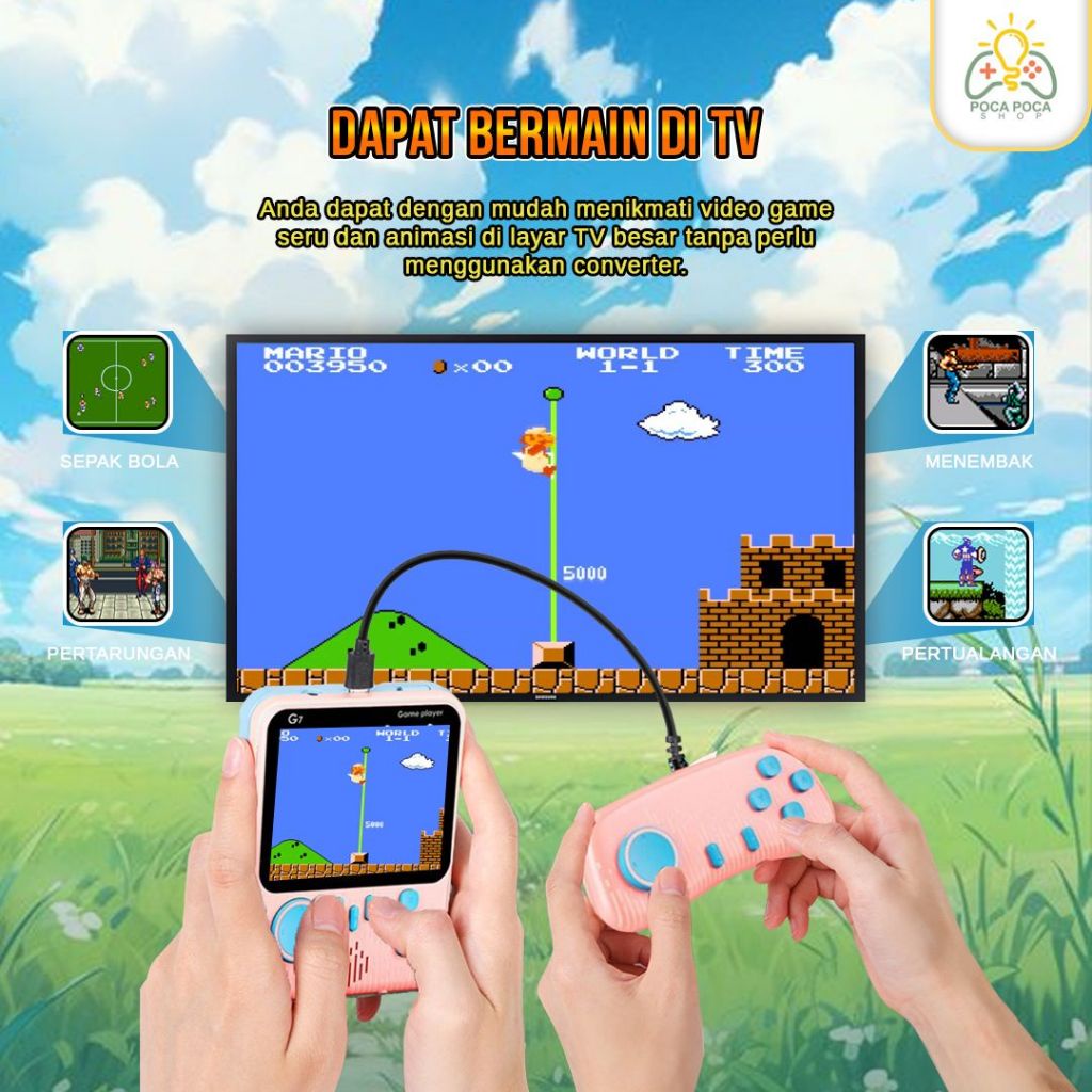 GAMEBOY PVP MAINAN ANAK GAME BOY G7 2 PLAYER ANTI GADGET VERSI GAME PALING LENGKAP DAN PALING UPDATE