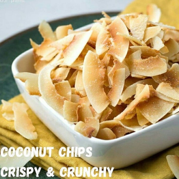 

A Merubali Keripik Kelapa Panggang Coconut Chips Healthy Snack Original
