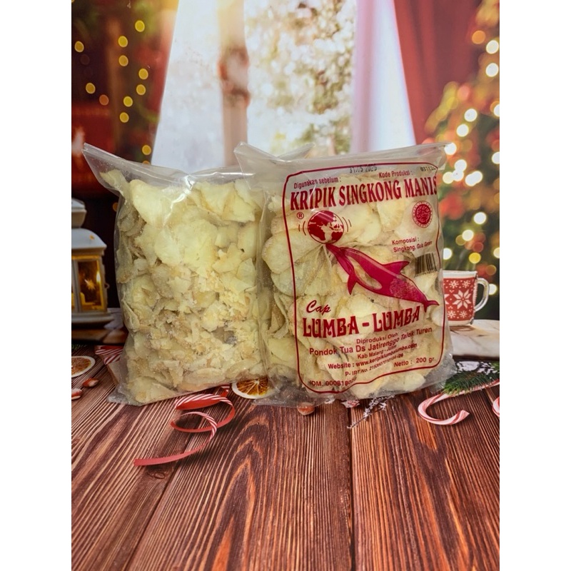 

A Keripik Singkong 200 Gr 500 Gr Kripik Cap Lumba Lumba Manis Asin Asli Original Malang Jawa Timur