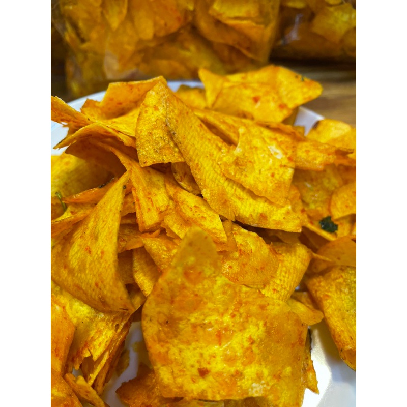 

A Keripik Talas Balado Pedas Asli Minang