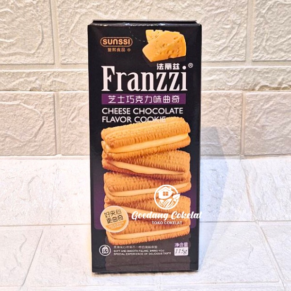 

A Franzzi Chocolate Cookies / Biskuit Sunssi Franzzi Biskuit Kukis Aneka Rasa 115G / 92G