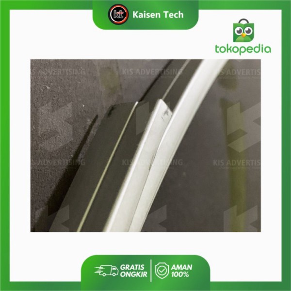 List Aluminium Neon Box Bulat Berkualitas