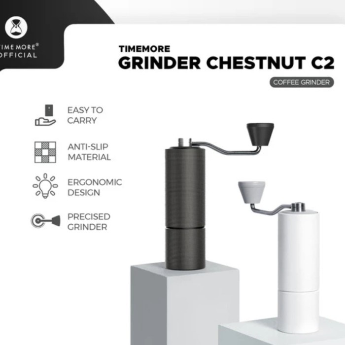 Timemore Grinder C2 Chestnut Penggiling Biji Kopi Manual