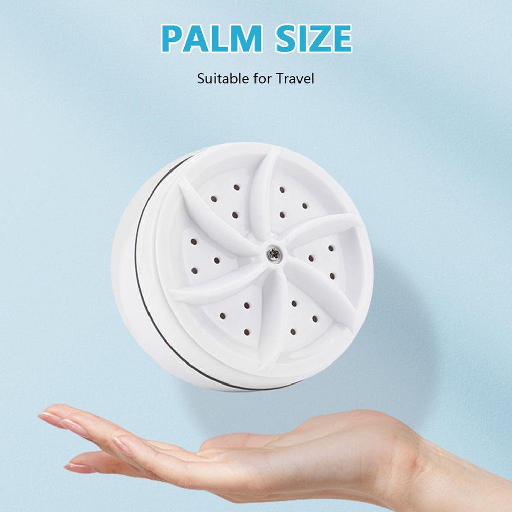 terbaru- Mesin Cuci Portable Mini USB / Alat Cuci Baju Kuas Pakaian Dalam / Alat Make Up Mesin Cuci