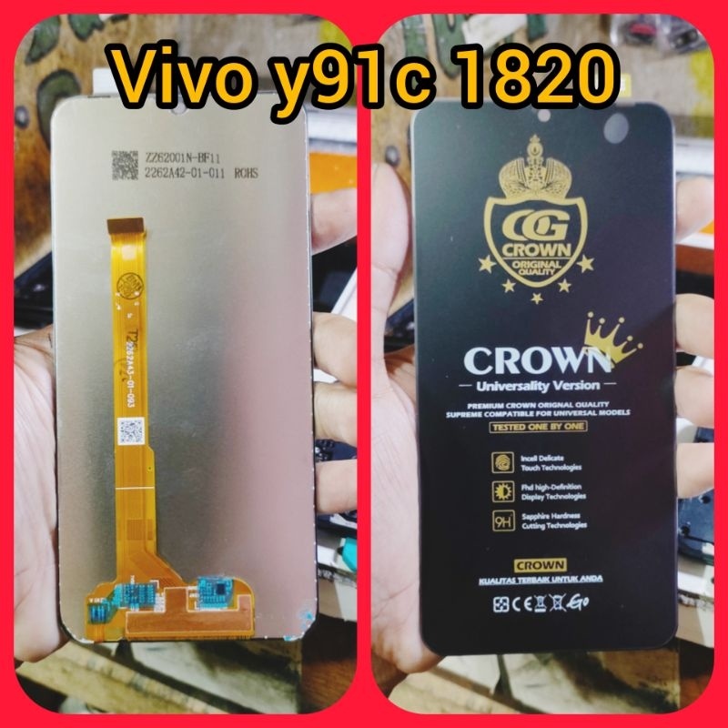 TerLengkapDong- lcd touchsreen ts fulset vivo Y91C seri hp 1820