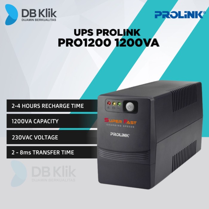 UPS Prolink Pro 1200 - Prolink Ups Pro 1200