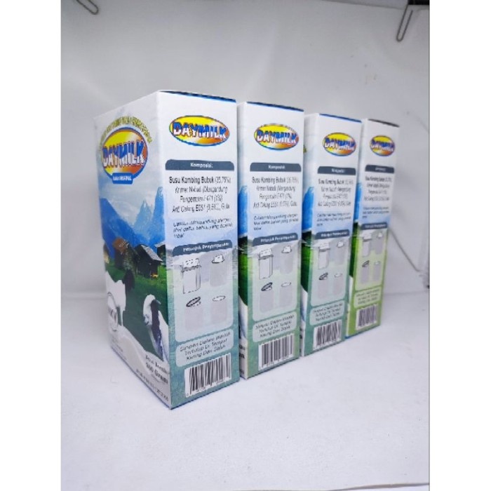 

(TopSeller) susu kambing daymilk paket 4 box susu daymilk paket 4 box