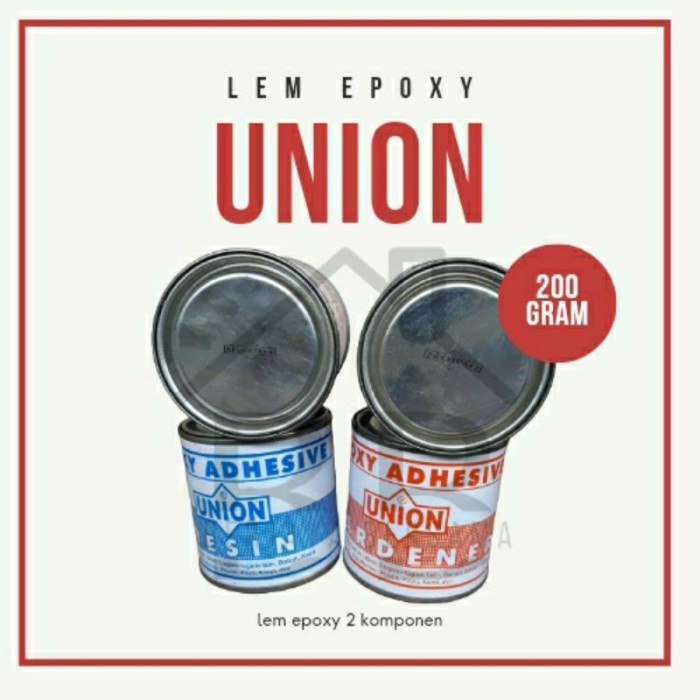 (TopSeller) Lem Epoxy Union 200 Gram