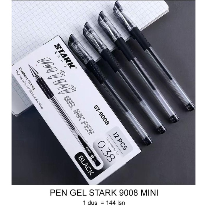 

Pulpen Gel Gm 606 Gel Pen Isi 12 Pcs / Box