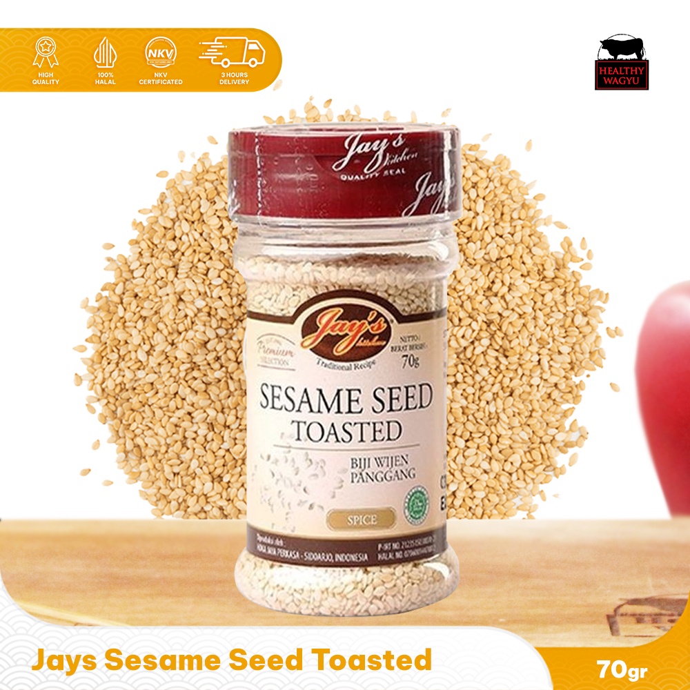 

A Jay'S Sesame Seed Toasted Biji Wijen Panggang Healthywagyu