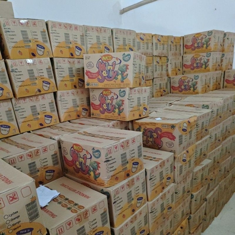 

A Inaco Mini Jelly Karton 10Kg Mix Flavor