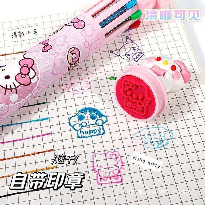 

Cod Pulpen Mekanik 3D 10W Motif Sanrio Include Stample