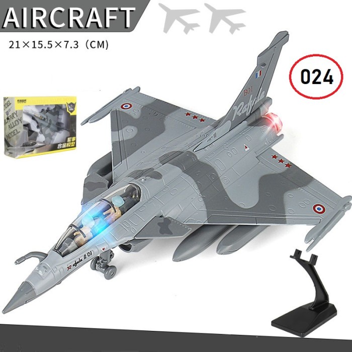 Miniatur Pesawat Tempur Diecast Skala 1:100