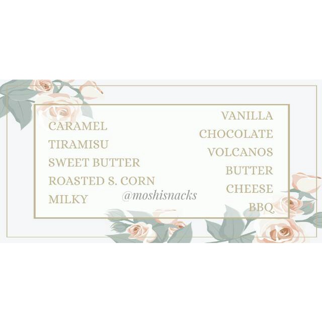 

A Popcorn De'Karrel Foil Gold Halal Mui / Popcorn Caramel / Dekarrel Popcorn For Kids