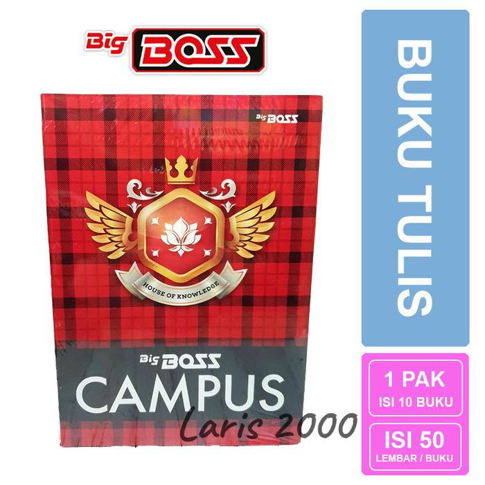 

pintar- Buku Tulis Big Boss 50 (Per pak isi 10)